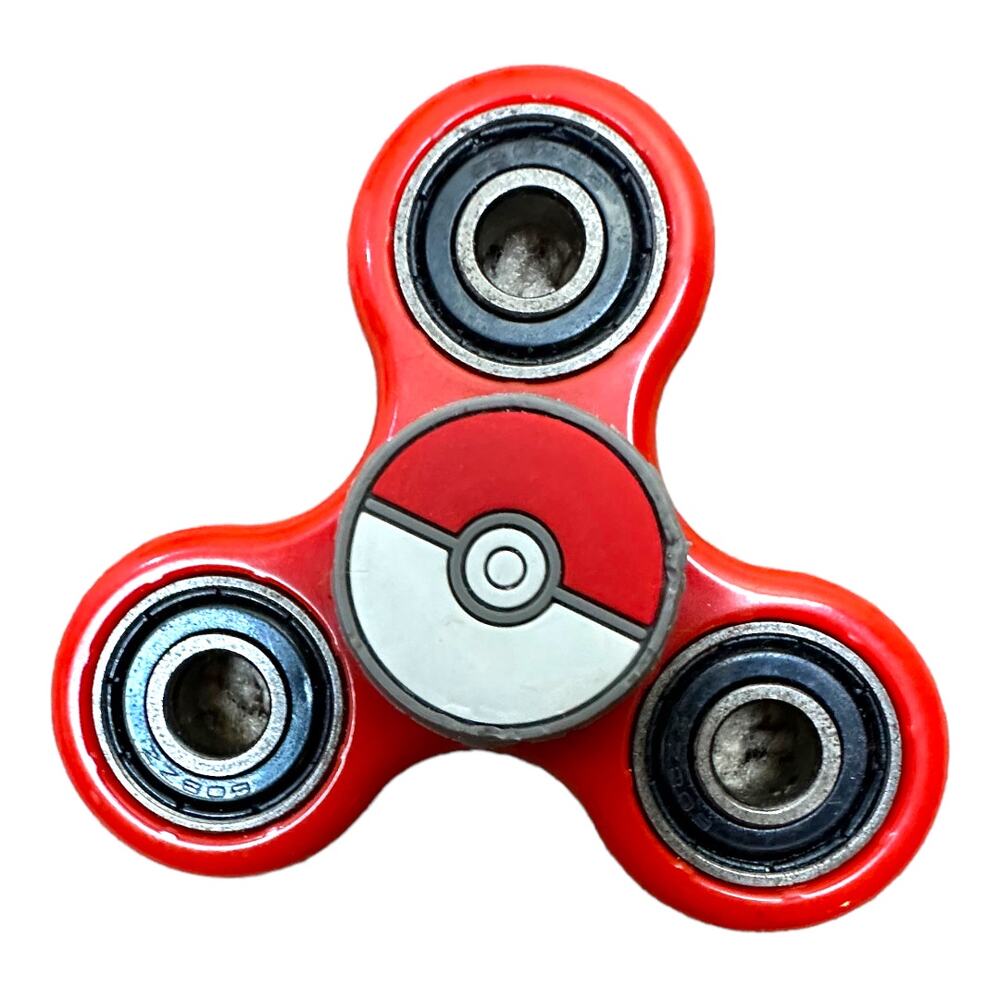 Pokemon red Pokeball fidget spinner